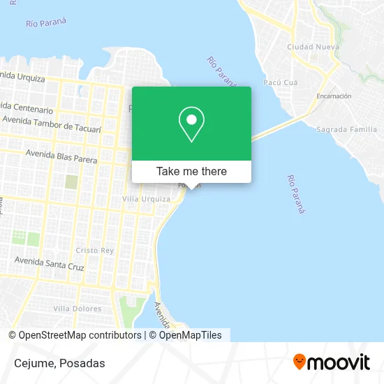 Cejume map