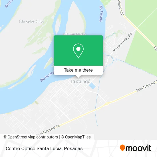 Centro Optico Santa Lucia map