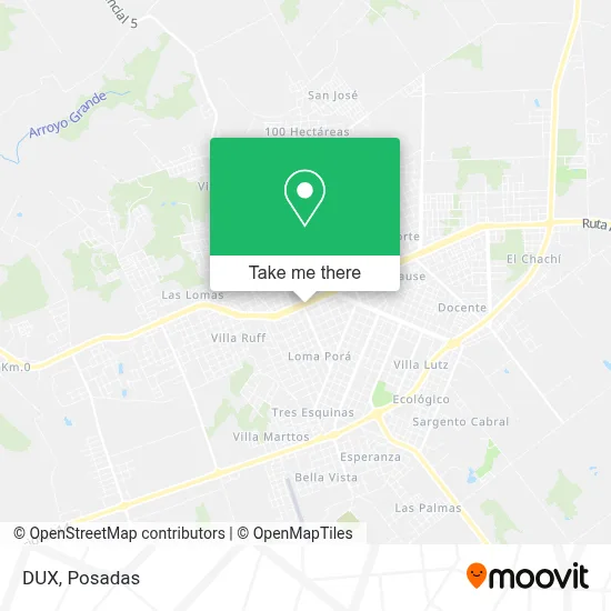 Dux map