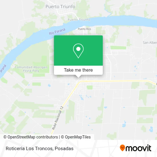 Roticeria Los Troncos map