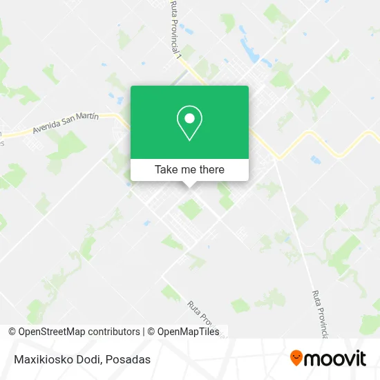 Maxikiosko Dodi map