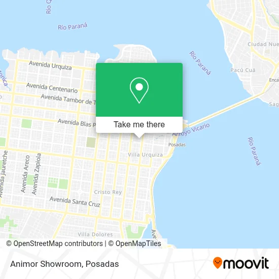 Animor Showroom map