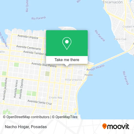 Nacho Hogar map