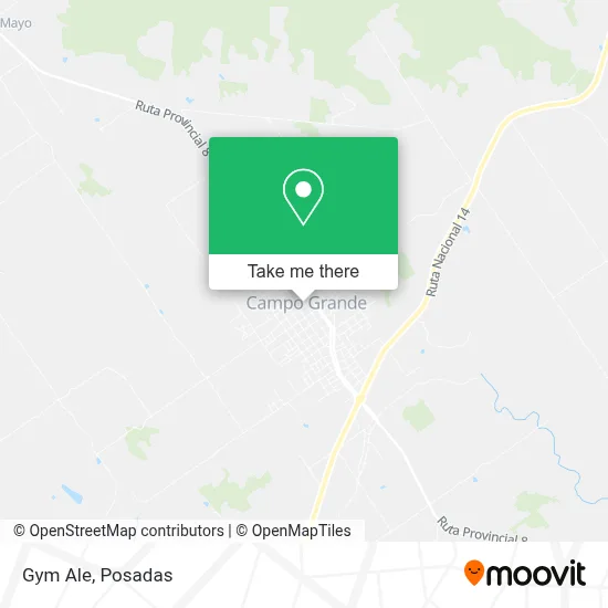 Gym Ale map