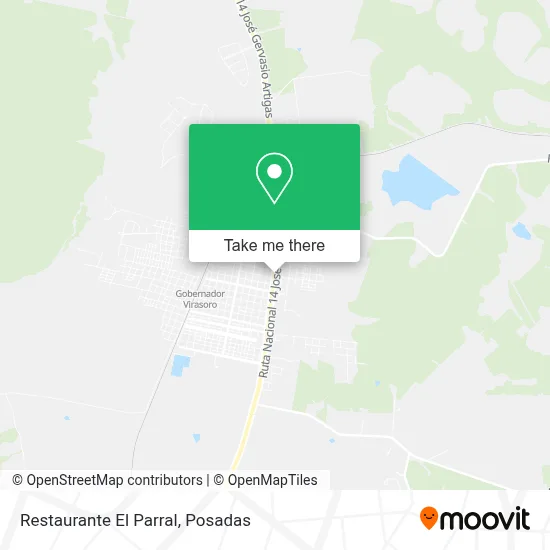 Restaurante El Parral map