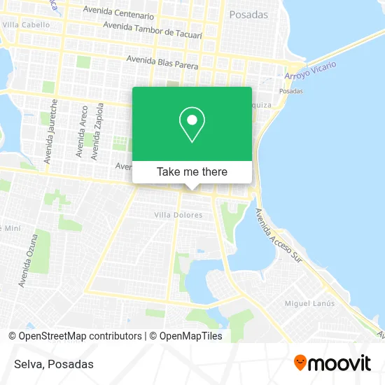 Selva map