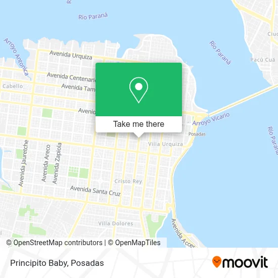 Principito Baby map