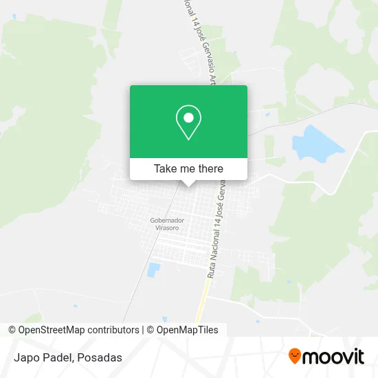 Japo Padel map