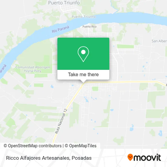 Ricco Alfajores Artesanales map