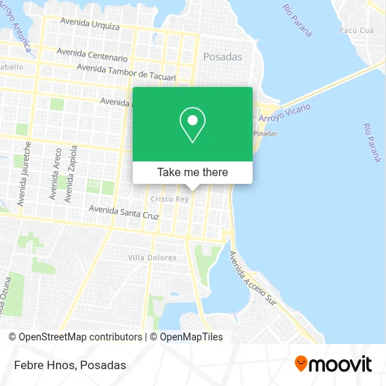 Febre Hnos map