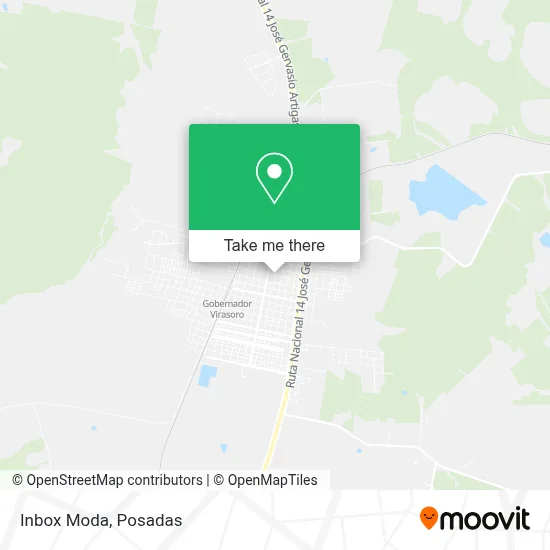 Inbox Moda map