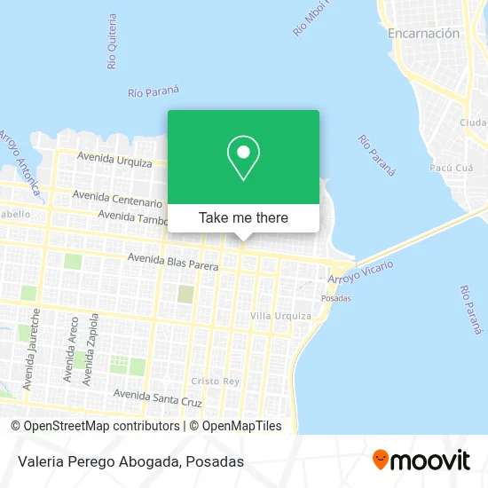 Valeria Perego Abogada map