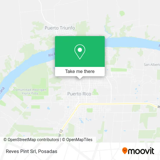 Reves Pint Srl map