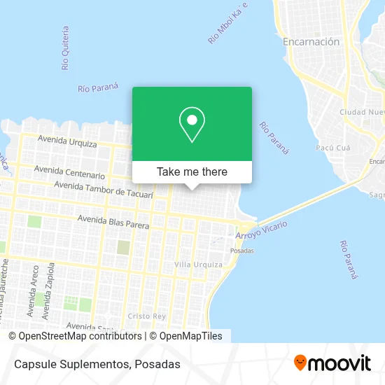 Capsule Suplementos map