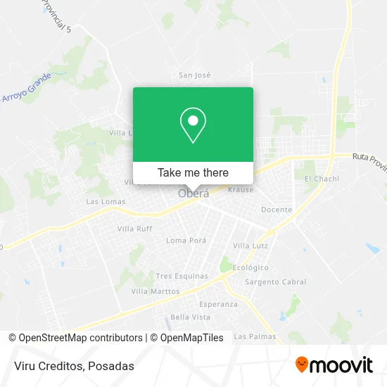 Viru Creditos map