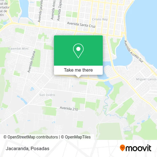 Jacaranda map