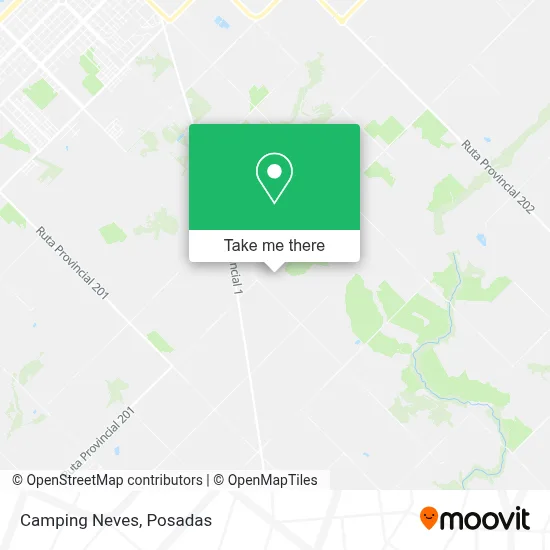 Camping Neves map