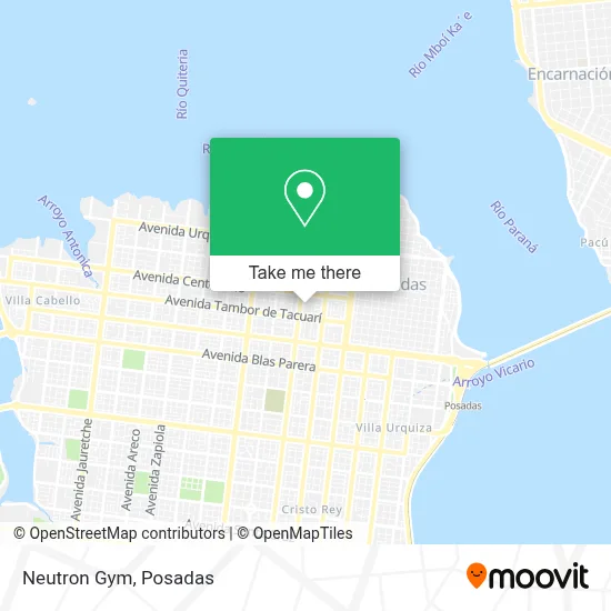 Neutron Gym map