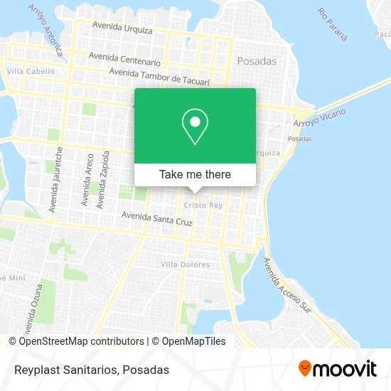 Reyplast Sanitarios map
