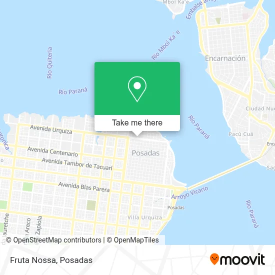 Fruta Nossa map