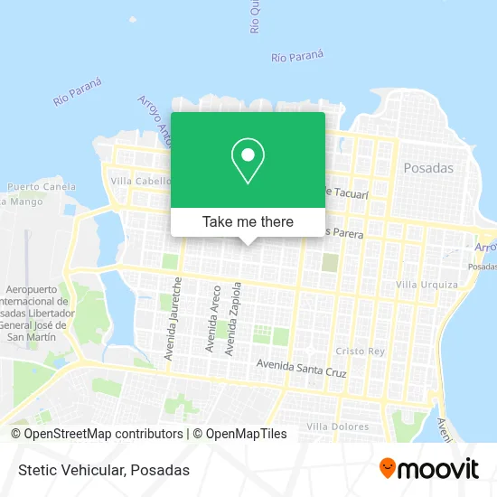 Stetic Vehicular map