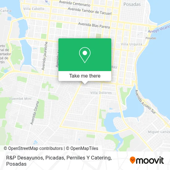 R&P Desayunos, Picadas, Perniles Y Catering map