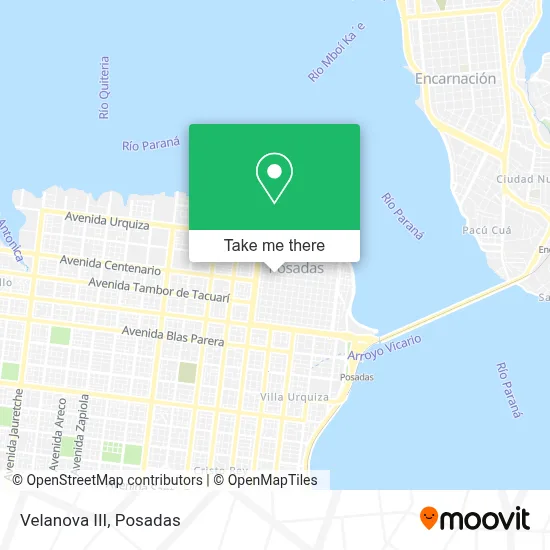 Velanova III map