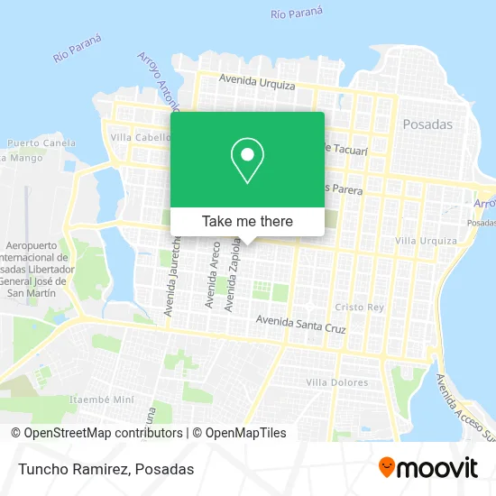 Tuncho Ramirez map