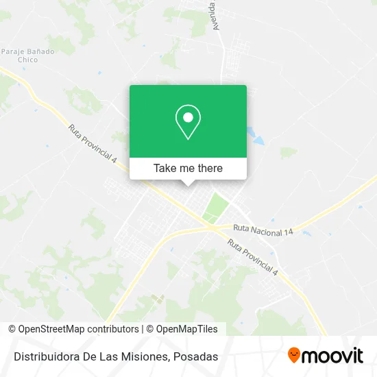 Distribuidora De Las Misiones map