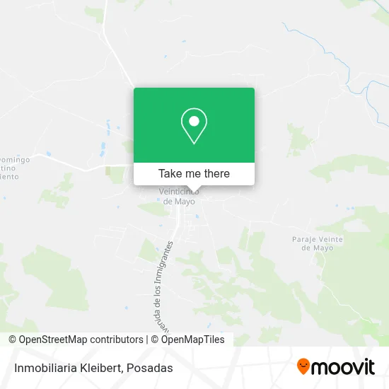 Inmobiliaria Kleibert map