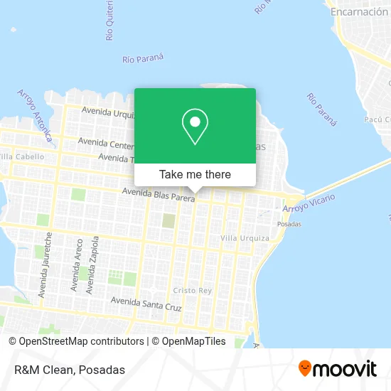 R&M Clean map
