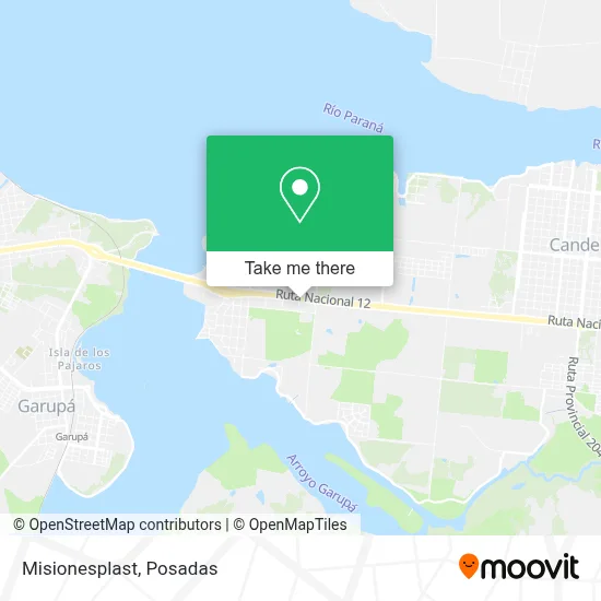 Misionesplast map