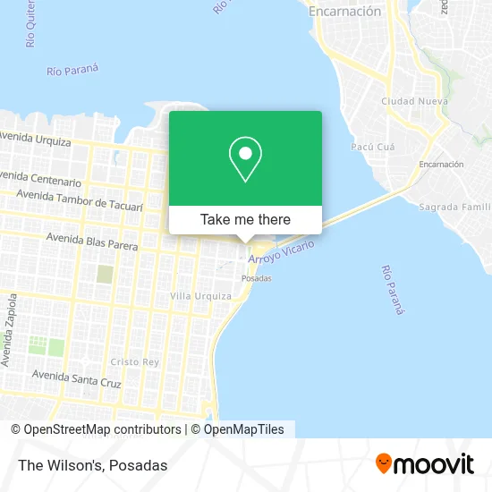The Wilson's map