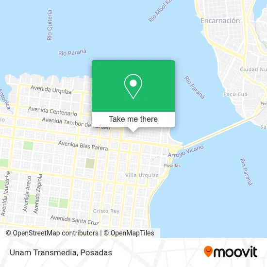 Unam Transmedia map