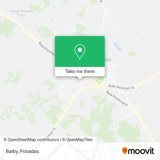 Balby map