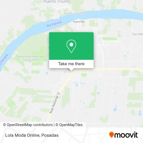 Lola Moda Online map