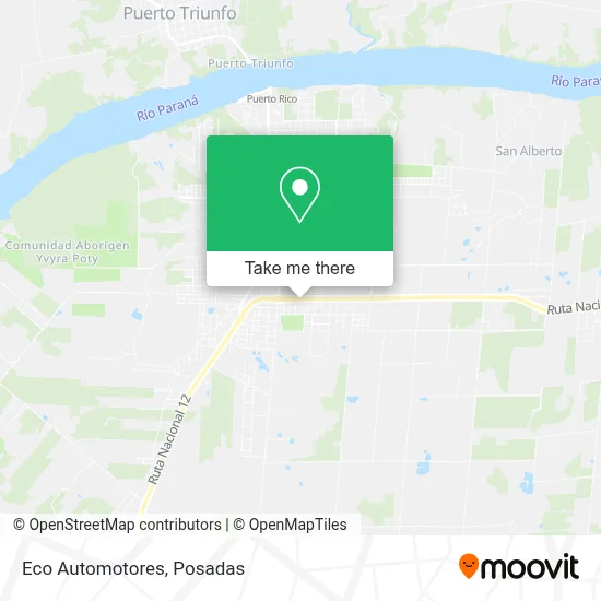 Eco Automotores map