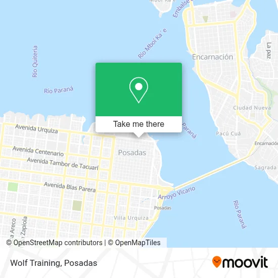 Wolf Training map
