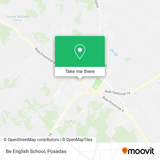 Be English School map