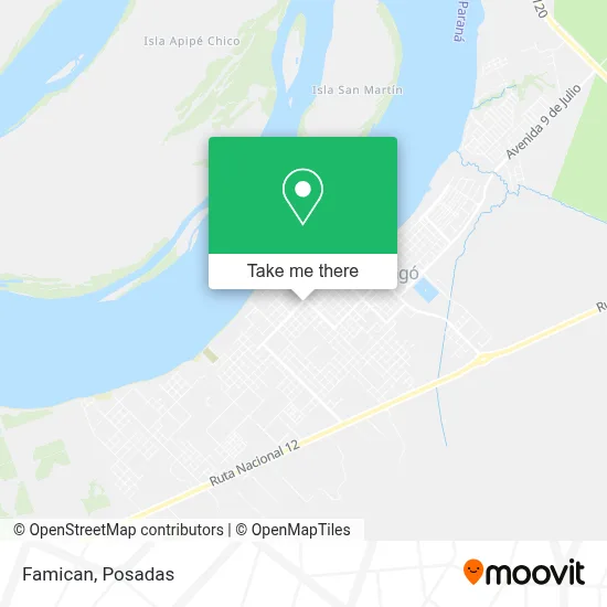 Famican map