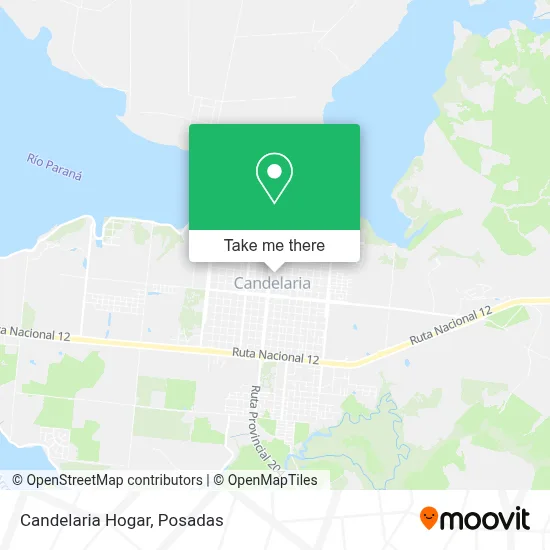 Candelaria Hogar map