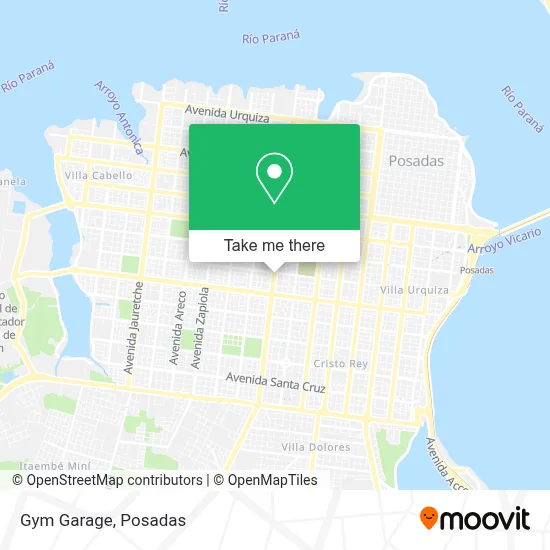 Gym Garage map
