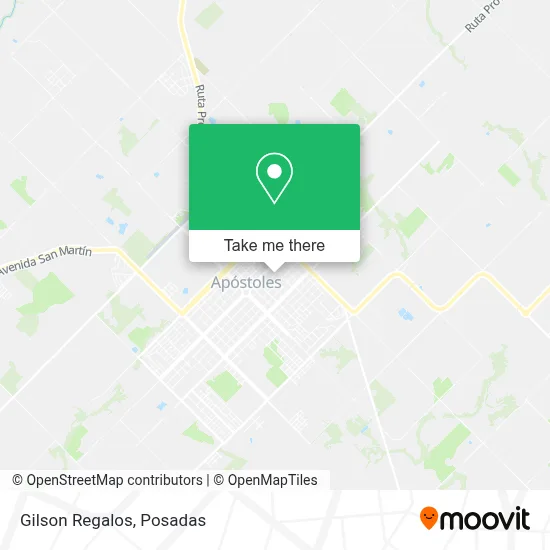 Gilson Regalos map