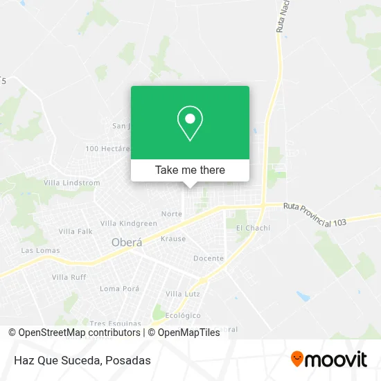 Haz Que Suceda map