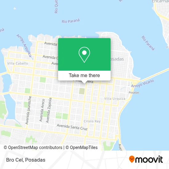 Bro Cel map
