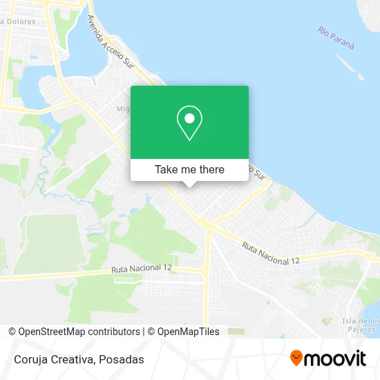 Coruja Creativa map