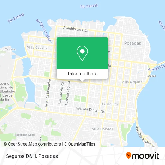 Seguros D&H map