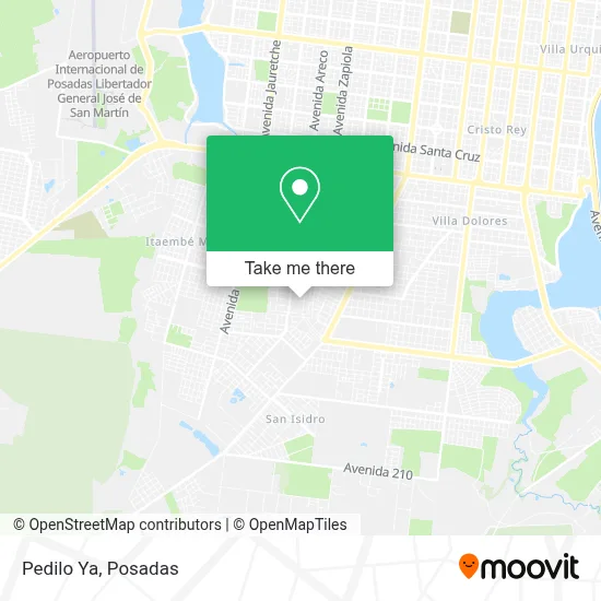 Pedilo Ya map