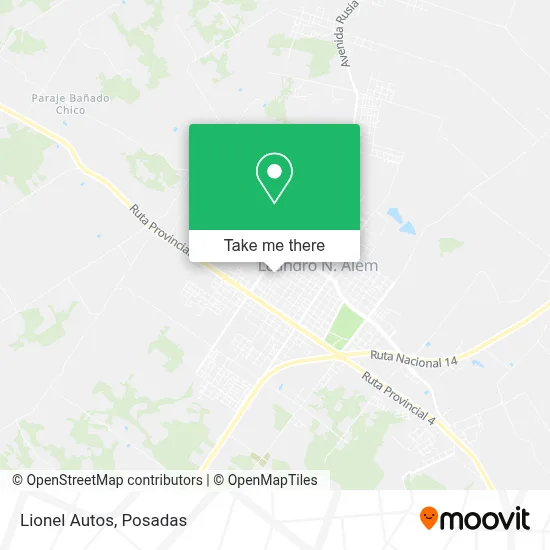 Lionel Autos map