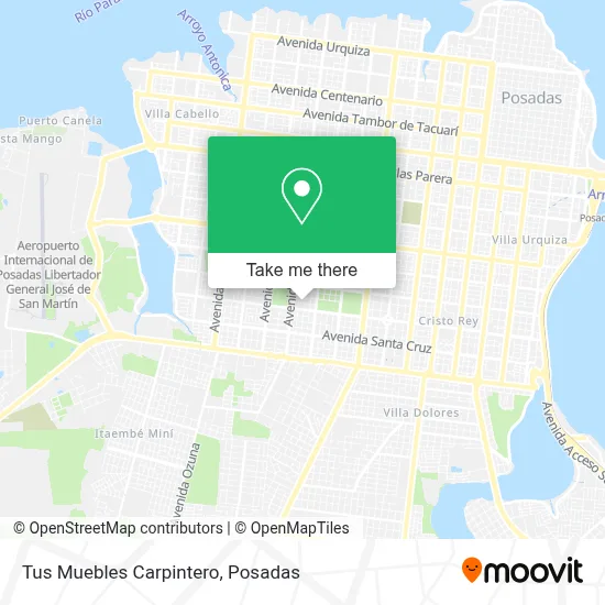Tus Muebles Carpintero map